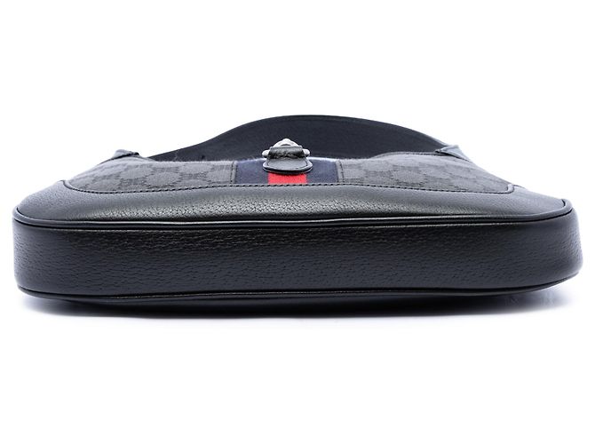 Balenciaga Black Gucci The Hacker Project Small BB Canvas Web Jackie 1961 Crossbody Nero - vista 3