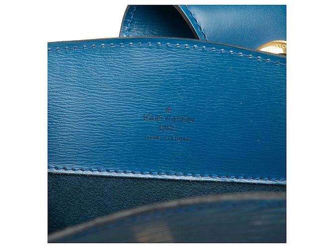 Louis Vuitton Blue Epi Cluny Azul - vista 5