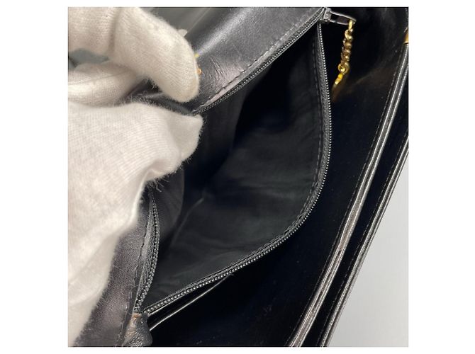 Céline Borsa a tracolla Celine in pelle nera Nero - vista 14