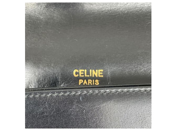 Céline Borsa a tracolla Celine in pelle nera Nero - vista 16