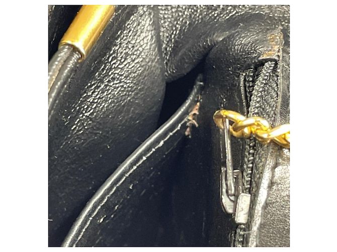 Céline Borsa a tracolla Celine in pelle nera Nero - vista 18