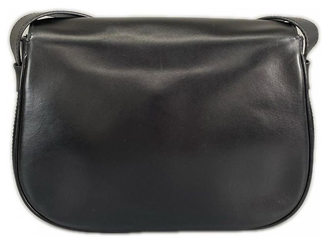 Céline Borsa a tracolla Celine in pelle nera Nero - vista 2