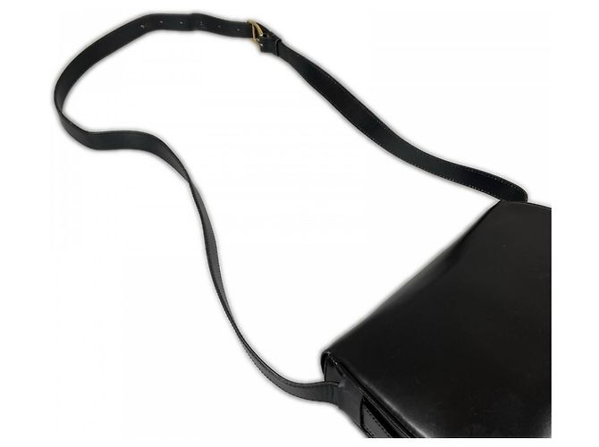 Céline Borsa a tracolla Celine in pelle nera Nero - vista 6