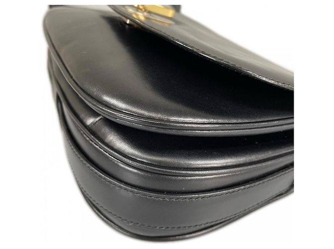 Céline Borsa a tracolla Celine in pelle nera Nero - vista 9