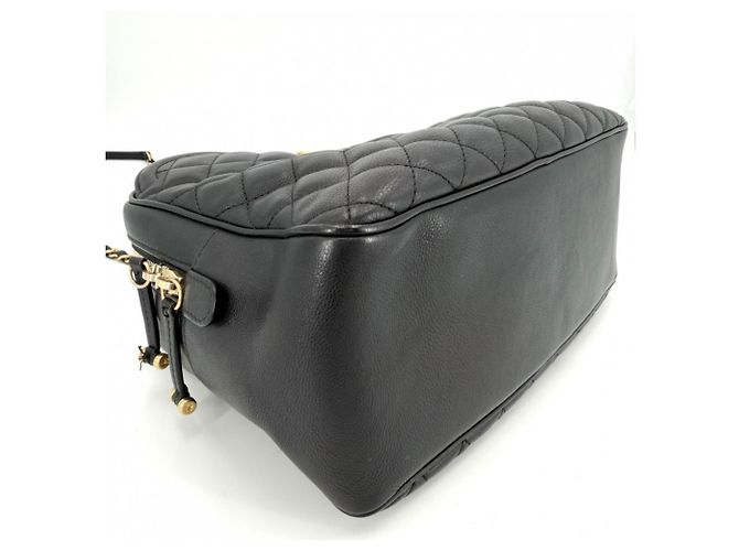 Borsa Vanity Matelassé da donna Chanel Nero - vista 3