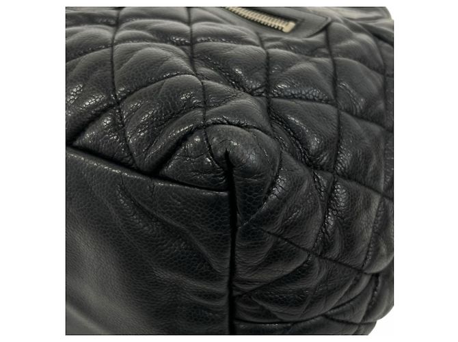 Borsa Chanel Coco Cocoon in pelle nera Nero - vista 14