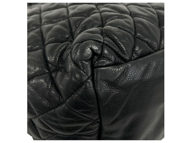 Borsa Chanel Coco Cocoon in pelle nera Nero - vista 15