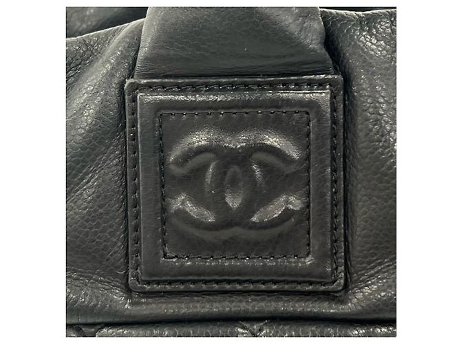 Borsa Chanel Coco Cocoon in pelle nera Nero - vista 17
