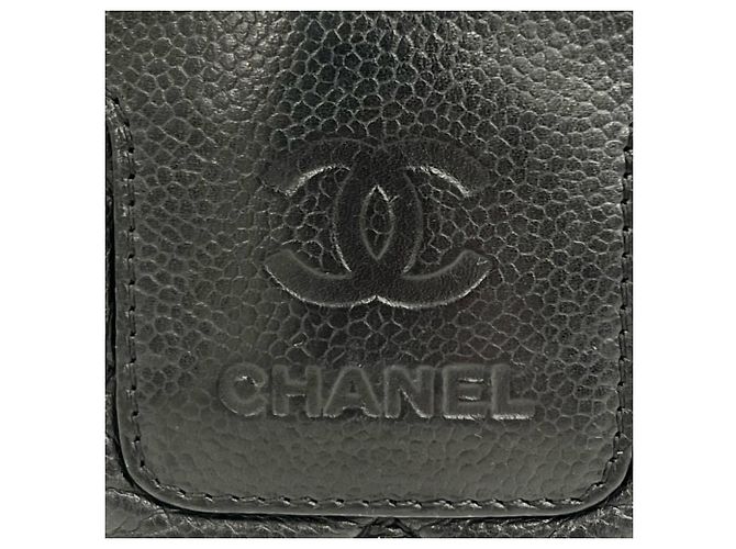 Borsa Chanel Coco Cocoon in pelle nera Nero - vista 8