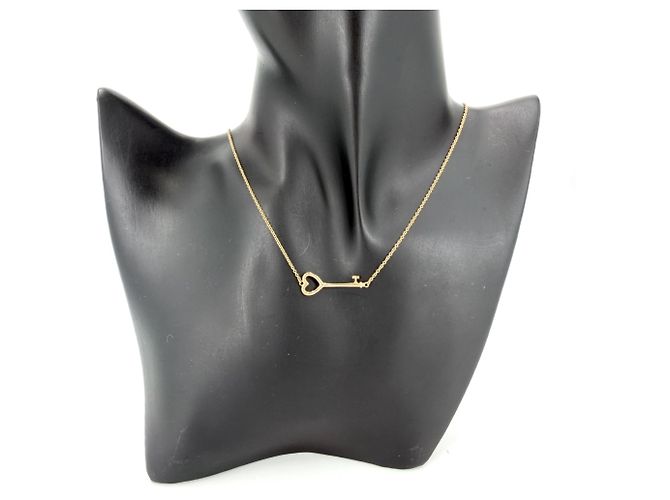 Collana Tiffany & Co. motivo cuore e chiave - vista 2