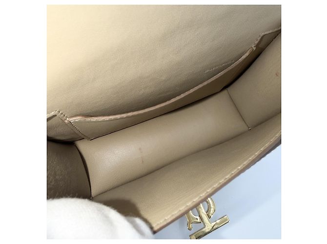 Borsa a tracolla Burberry da donna Beige - vista 4