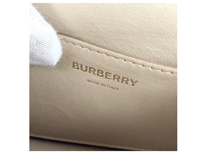 Borsa a tracolla Burberry da donna Beige - vista 5