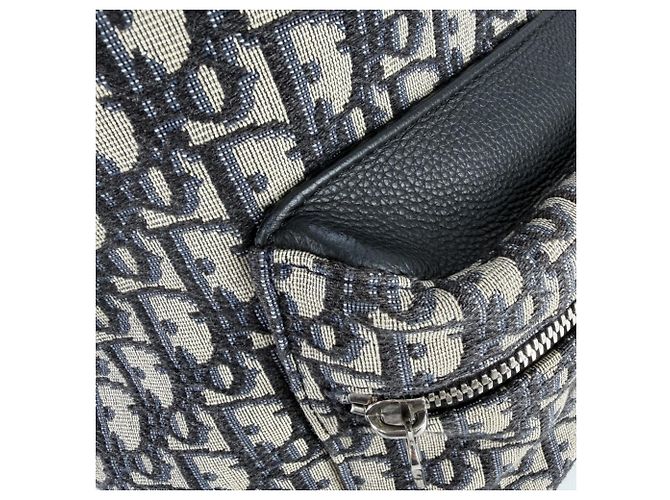 Zaino Rider da uomo Christian Dior Nero Beige Blu navy - vista 8