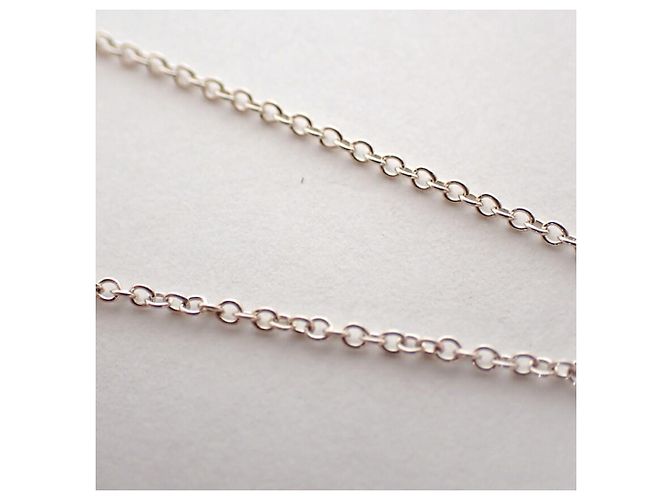 Pendente Tiffany & Co. 925 smalto blu Return to Tiffany doppio cuore - vista 5