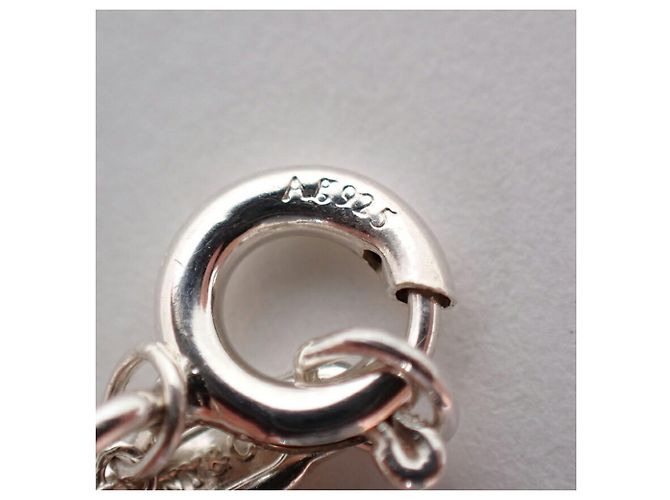 Pendente Tiffany & Co. 925 smalto blu Return to Tiffany doppio cuore - vista 9