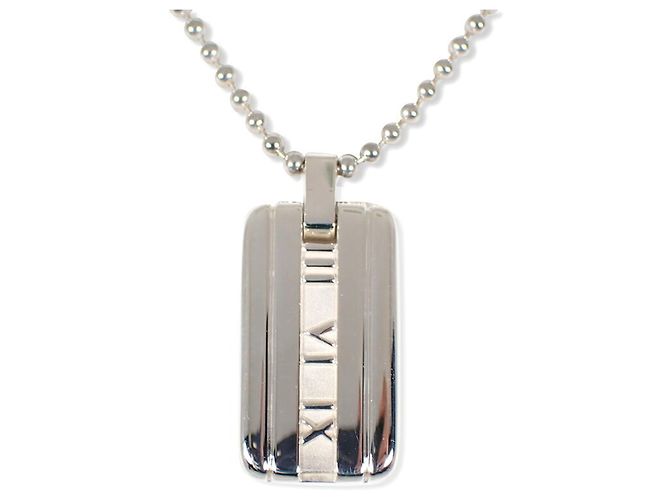 Collana con pendente Tiffany & Co. 925 Atlas Ball Chain - vista 2