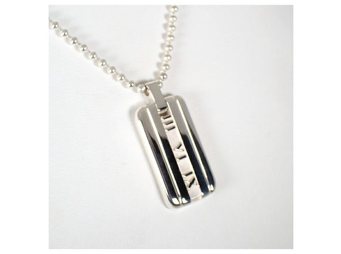 Collana con pendente Tiffany & Co. 925 Atlas Ball Chain - vista 4
