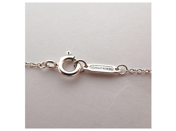 Collana con pendente a doppio cuore Tiffany & Co. in argento 925 - vista 7