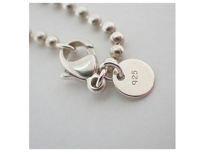 Return to Tiffany Tiffany & Co. Collana lunga a palline con medaglione ovale Return to 925 - vista 8