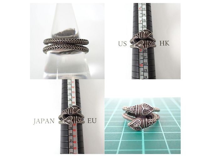 GUCCI 925 Garden Snake Band Ring - Ansicht 11