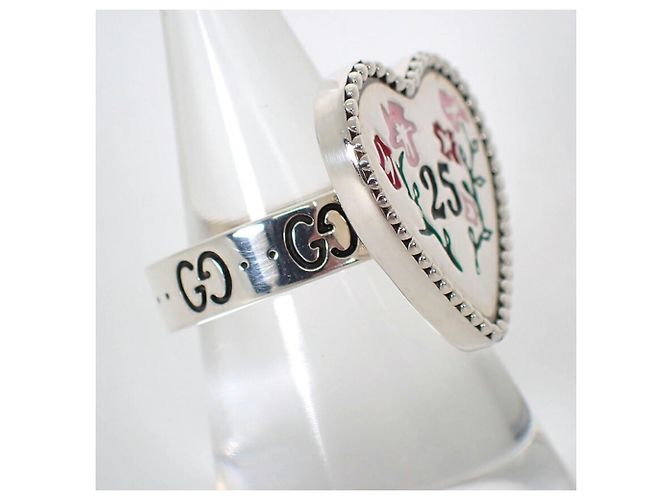 Anello Cuore GUCCI Ag925 BOSCO & ORSO - vista 3
