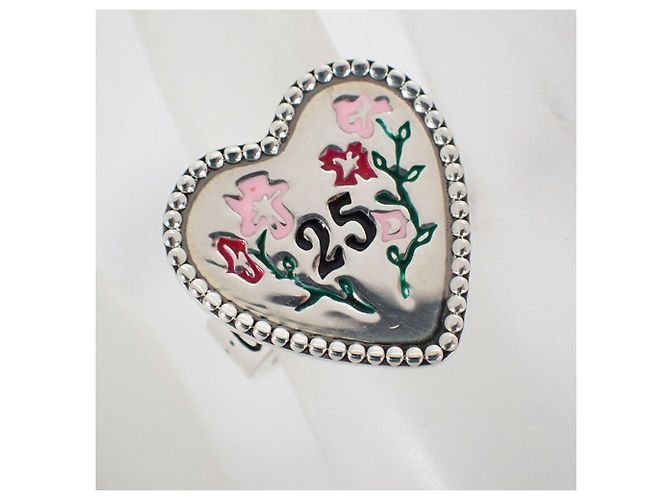 Anello Cuore GUCCI Ag925 BOSCO & ORSO - vista 6