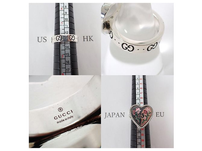 Anello Cuore GUCCI Ag925 BOSCO & ORSO - vista 9