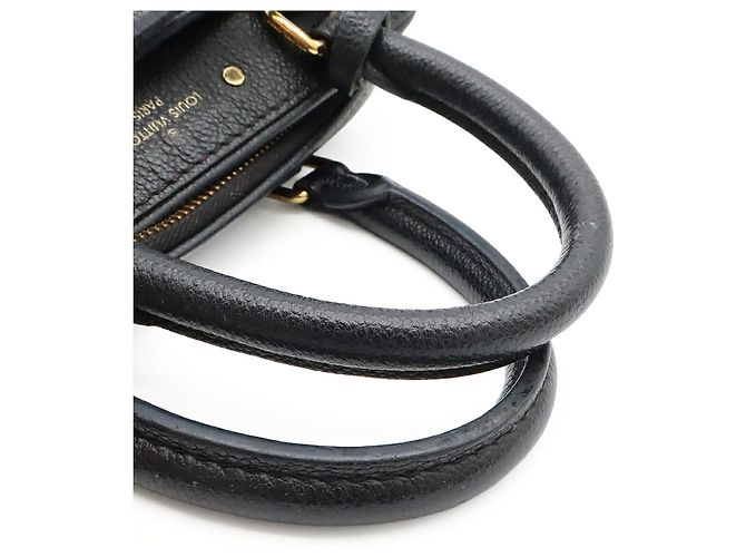 Borsa Louis Vuitton Monogram Empreinte Speedy Bandoulière 20 Nero - vista 5