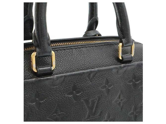 Borsa Louis Vuitton Monogram Empreinte Speedy Bandoulière 20 Nero - vista 8