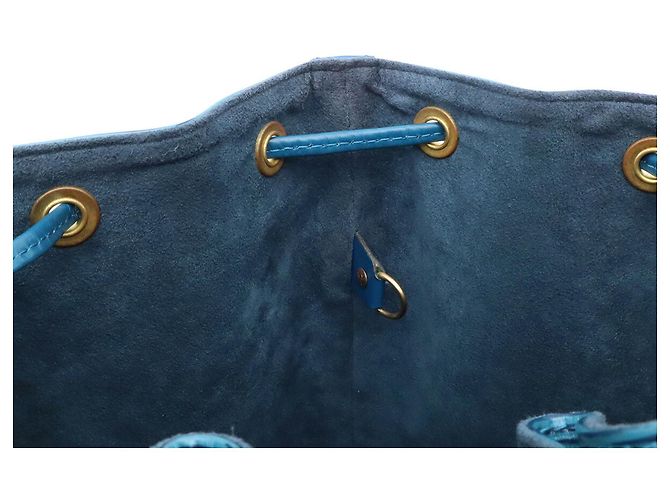 Borsa a tracolla Louis Vuitton Epi Noe Blu - vista 10