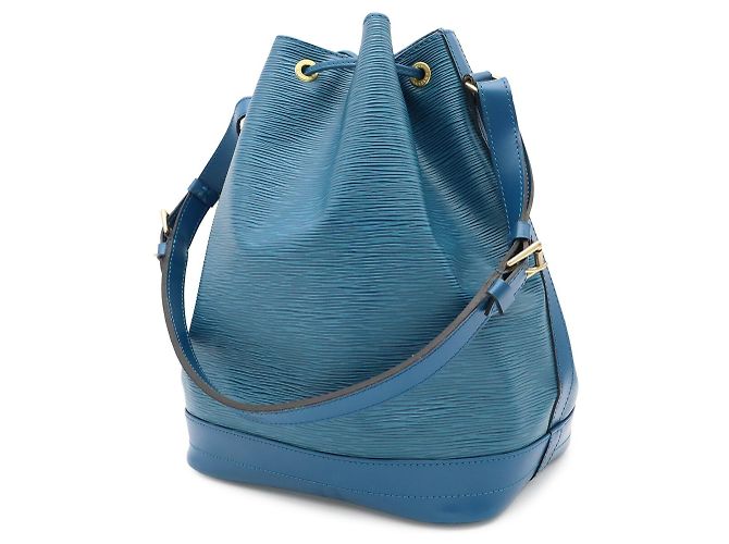 Borsa a tracolla Louis Vuitton Epi Noe Blu - vista 3