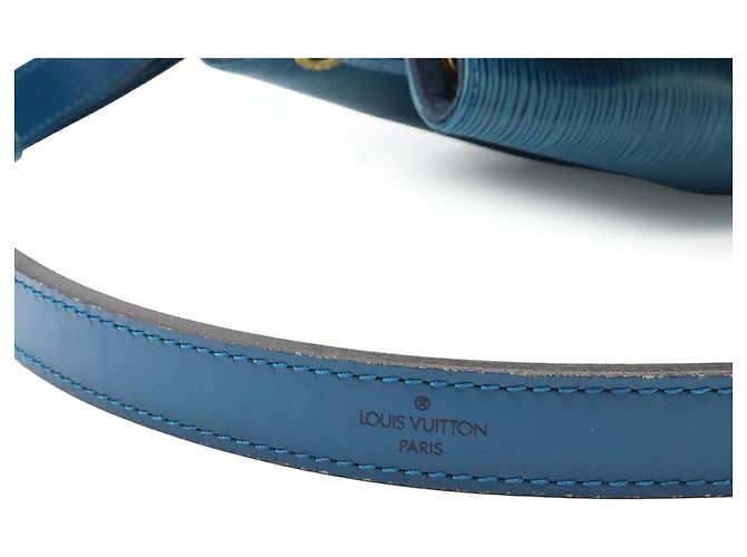 Borsa a tracolla Louis Vuitton Epi Noe Blu - vista 5