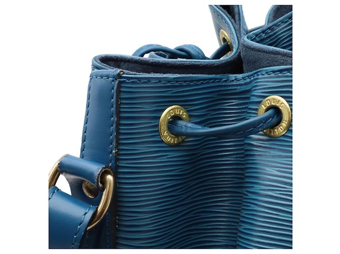 Borsa a tracolla Louis Vuitton Epi Noe Blu - vista 7