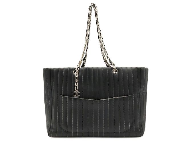 Nuova borsa tote CHANEL Mademoiselle Nero - vista 2