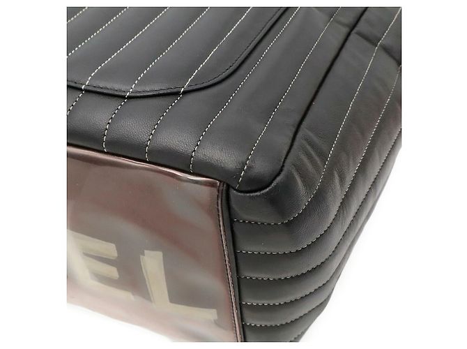 Nuova borsa tote CHANEL Mademoiselle Nero - vista 4