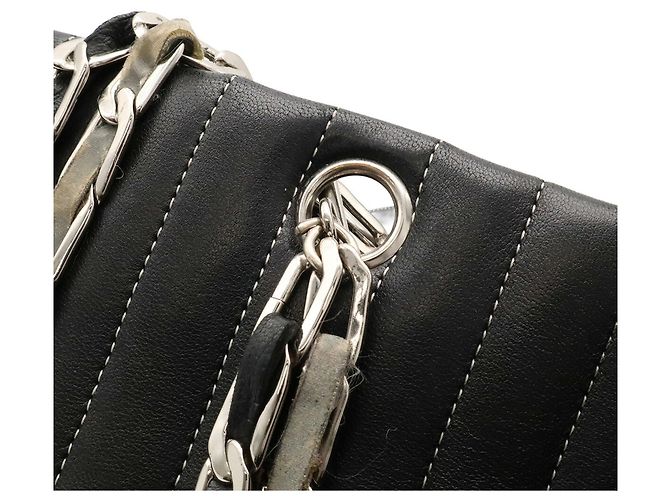 Nuova borsa tote CHANEL Mademoiselle Nero - vista 7