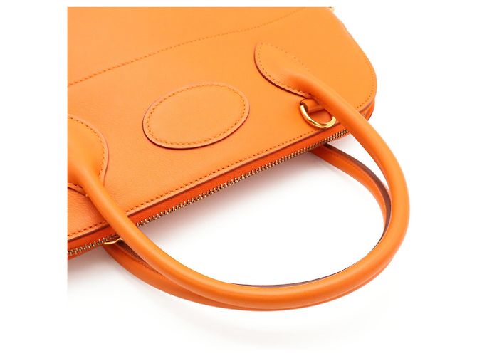 Hermès Borsa HERMES Bolide 31 in pelle Gulliver Orange Arancione - vista 5