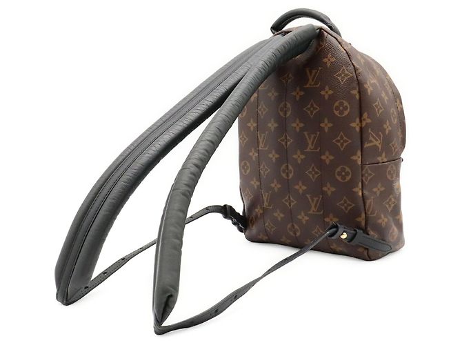 Zaino Louis Vuitton Monogram Palm Springs PM Marrone - vista 3
