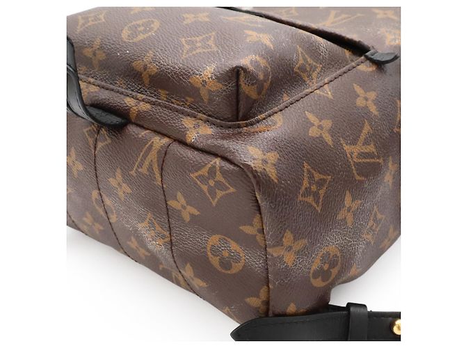 Zaino Louis Vuitton Monogram Palm Springs PM Marrone - vista 4