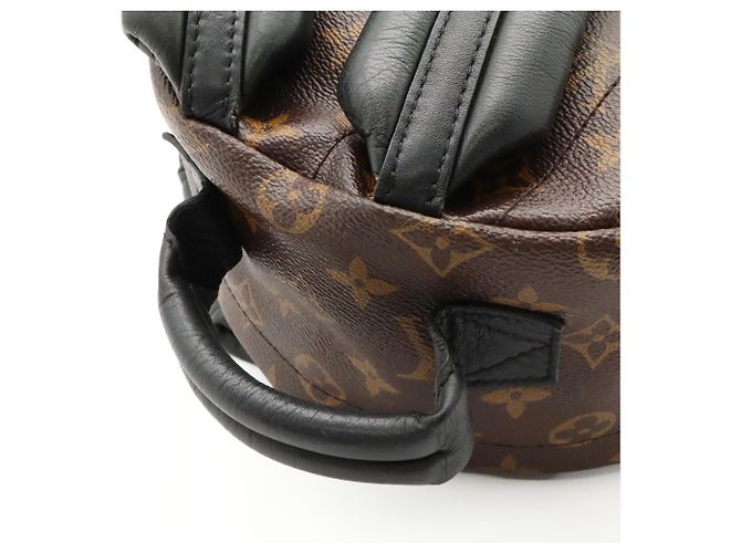 Zaino Louis Vuitton Monogram Palm Springs PM Marrone - vista 5