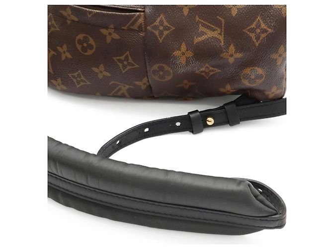 Zaino Louis Vuitton Monogram Palm Springs PM Marrone - vista 6