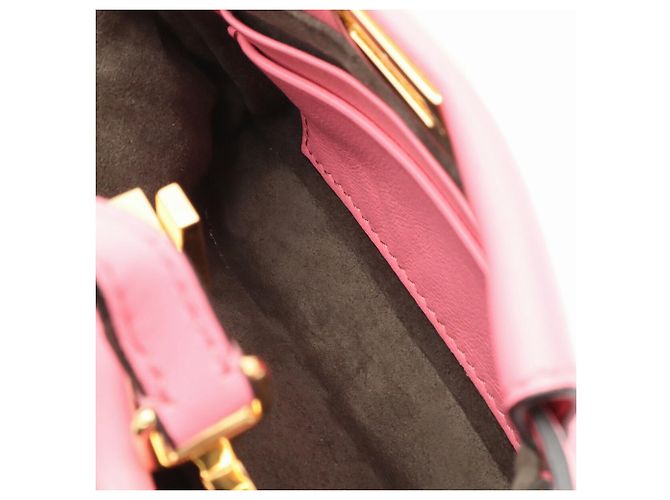 Borsa Fendi Micro Peekaboo Rosa - vista 9