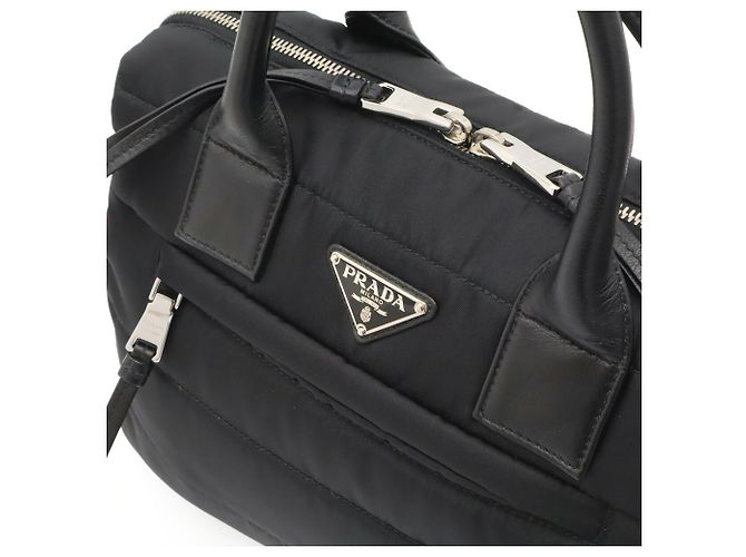 Borsa a mano/Borsa a tracolla Prada Bomber Nero - vista 7