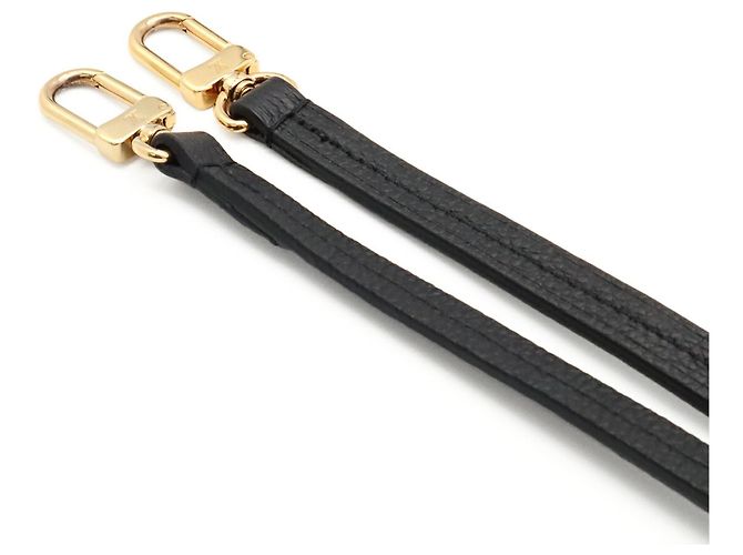 Louis Vuitton Monogram Empreinte Pochette Double Zip Shoulder Bag Nero Beige - vista 5
