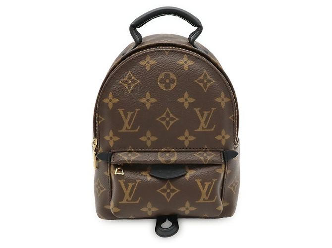 Zaino Louis Vuitton Monogram Palm Springs Mini Marrone - vista 2