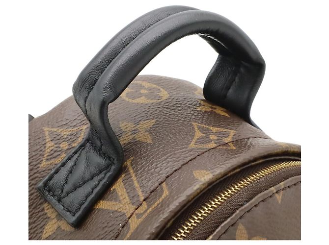 Zaino Louis Vuitton Monogram Palm Springs Mini Marrone - vista 7