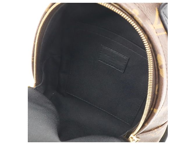Zaino Louis Vuitton Monogram Palm Springs Mini Marrone - vista 9