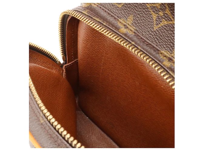 Borsa a tracolla Pochette Louis Vuitton Monogram Amazon Marrone - vista 10