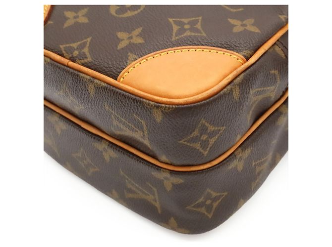 Borsa a tracolla Pochette Louis Vuitton Monogram Amazon Marrone - vista 4