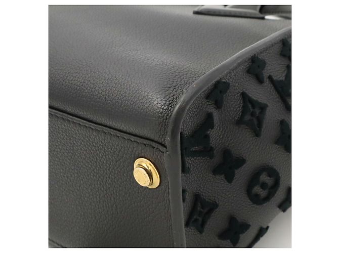 Louis Vuitton Monogram Tuftage On My Side MM Handtasche Schwarz - Ansicht 4